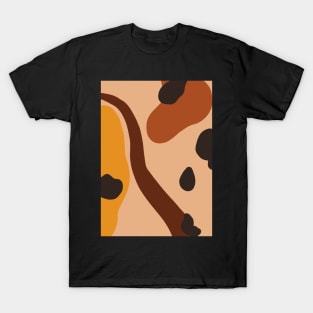 Abstract Earth Tones 4.4 T-Shirt